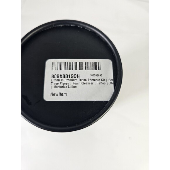 Limitless Premium Tattoo Aftercare Kit  Set of 3 Pieces Cleanser, Butter, Lotion - Picture 4 of 9